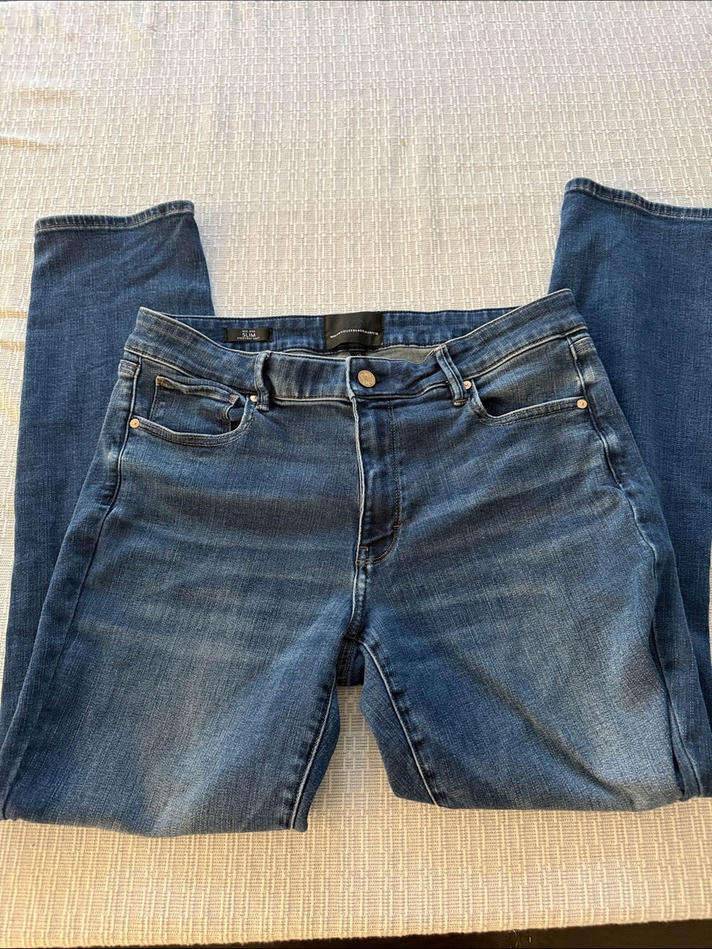 White House Black Market Women's Medium Blue Skinny Jeans